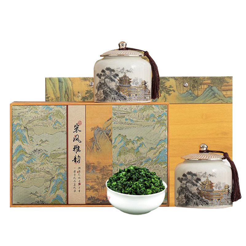 安溪特级铁观音浓香型茶叶礼盒装