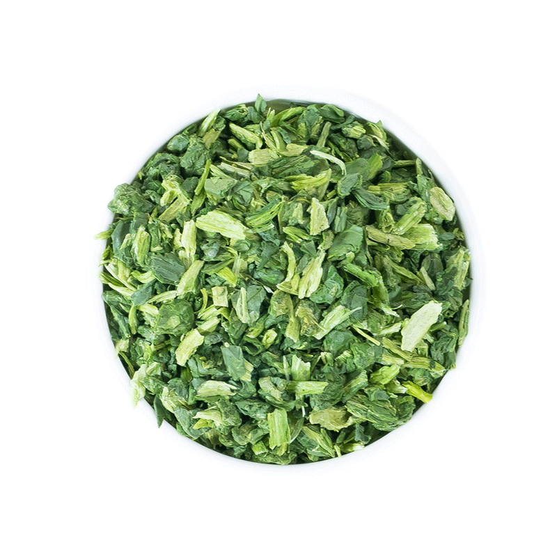 冻干菠菜干脱水方便面配料蔬菜包