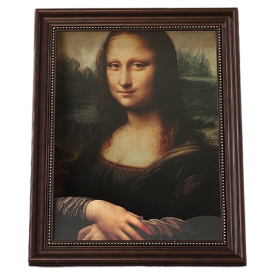 蒙娜丽莎油画猫窝猫抓板一体