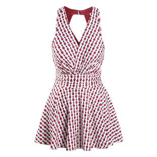 亦美珊泳衣女高级感2026新款微胖遮肉显瘦连体绝美成人大码泡温泉