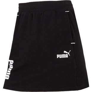 Puma/彪马秋冬季新款女子运动时尚针织半身裙670959-24