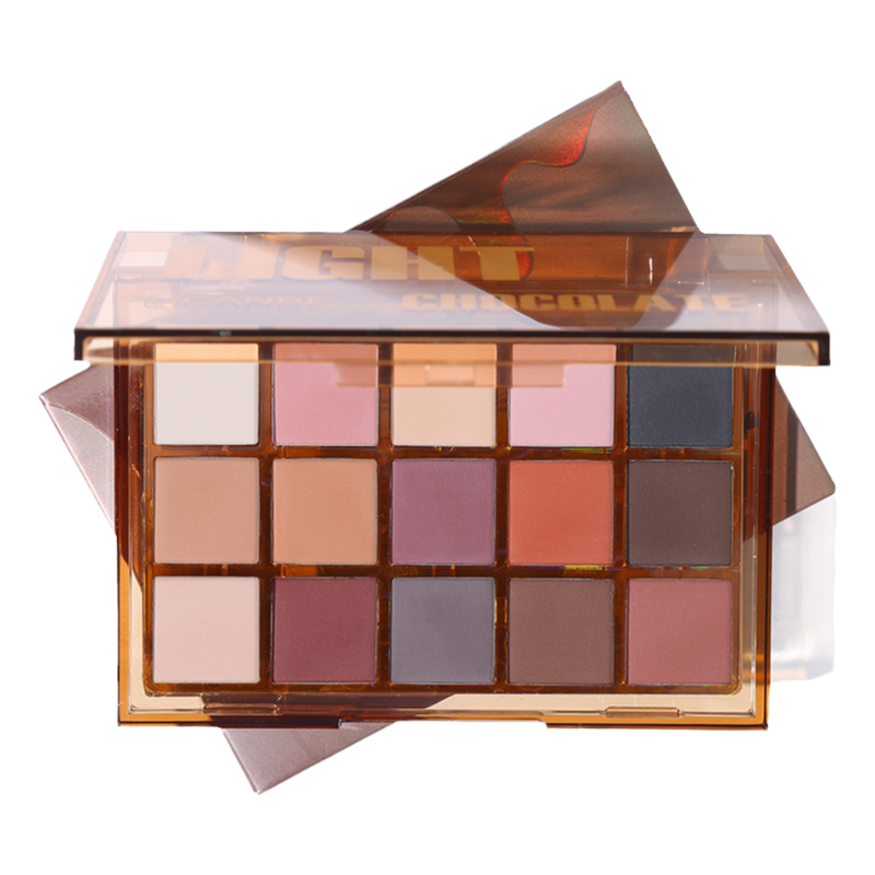 ucanbe全哑光眼影乳酪可可大地色系眼影盘多色棕色烟熏妆小众彩妆