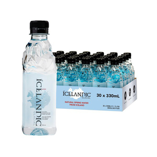 原瓶进口冰岛ICELANDIC冰川火山岩天然碱性矿泉水PH8.4高端饮用水