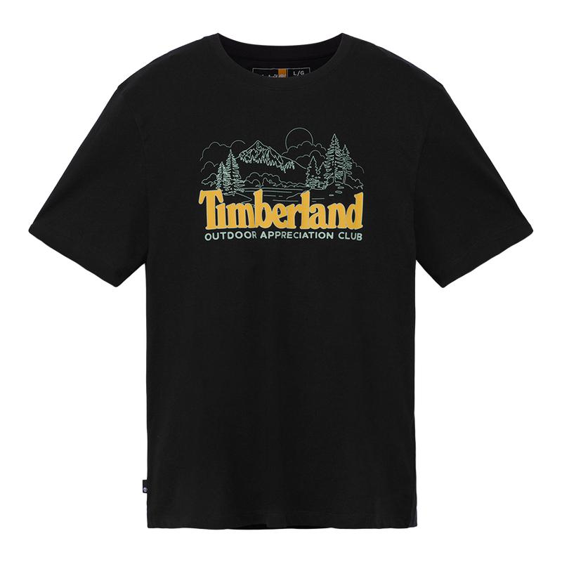 Timberland添柏岚官方男装短袖T恤夏季新款户外休闲透气|A6B8V