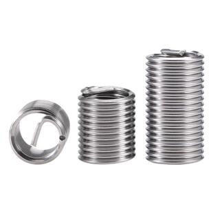 304不锈钢钢丝牙套钢丝螺套细牙螺纹护套粗牙美制螺丝套M1.6M2M24