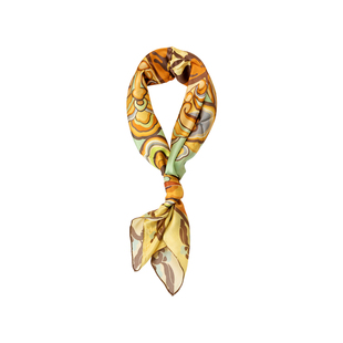 敦煌研究院三兔莲花丝巾博物馆文创生日礼物中国风送女生实用礼物