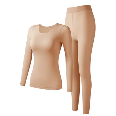 隐形无痕超薄美肤衣大码保暖套装