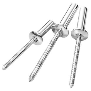 圆头封闭式抽芯铆钉 304帽420芯 不锈钢封闭型半圆头密封拉钉防水