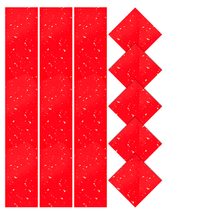 万年红洒金对联专用纸2026马年新款空白手写春联纸自写红纸七言春节结婚专用对联纸福字斗方批发书法洒金宣纸