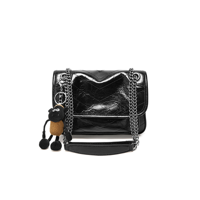 15mins邮差包流浪小流浪真皮女包