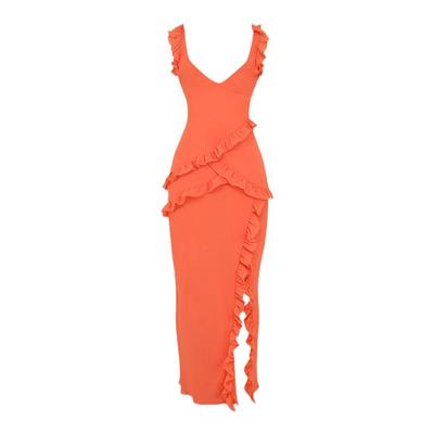 HouseofCBPixie荷叶边连衣裙