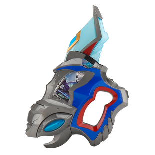 德凯变身器奥特闪光剑卡片感应双重剑武器套装豪华版儿童玩具礼物