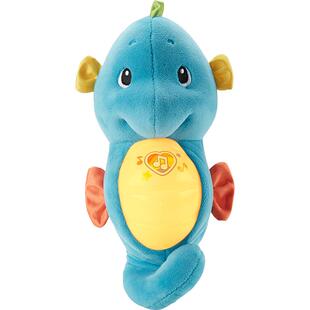 FISHER-PRICE/费雪经典声光安抚海马小考拉新生儿宝宝婴幼儿玩具