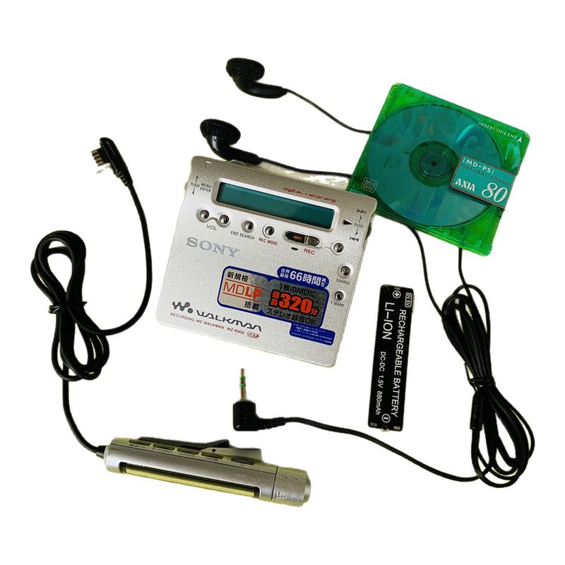 索尼全品套 索尼MZ-R900 MD随身听 成色好 功能正常 好听