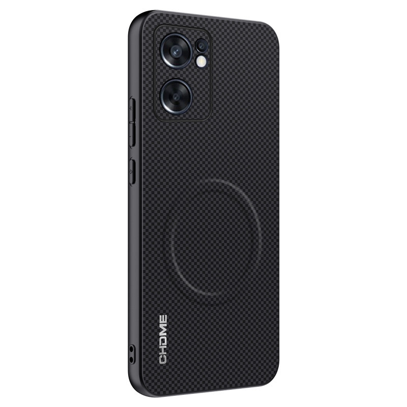 适用于opporeno7se手机壳OPPO Reno7 SE马克纹保护套5G全包PFCM00防摔opoo格纹oopo磁吸0pp0新款reon7英伦es
