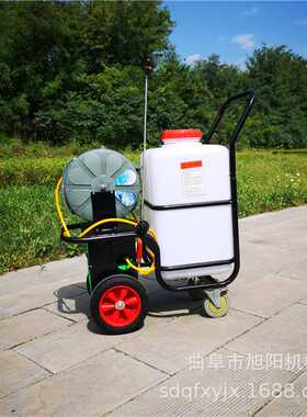 60升自动卷管打药机果树大棚杀虫推车喷雾器手推式电动打药机