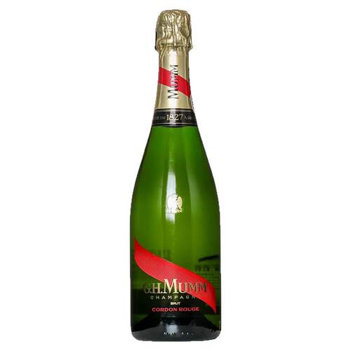 GH MUMM 玛姆红带香槟起泡葡萄酒 送礼聚会法国原瓶进口正品行货