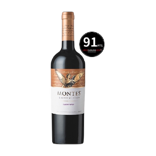 montes蒙特斯限量精选佳美娜葡萄酒750ml智利进口红酒婚礼喜宴