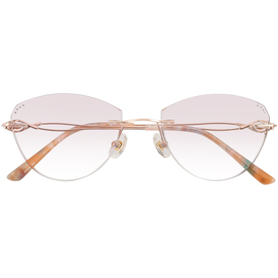 切边无框眼镜女近视素颜神器显脸小可配度数镜片纯欲无边框眼睛架