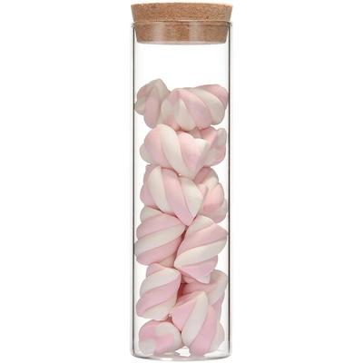 木塞盖透明储物罐玻璃密封罐