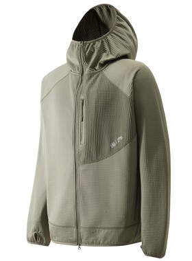 KOLON SPORT可隆抓绒衣男女同款COMFY联名抓绒夹克春多口袋外套