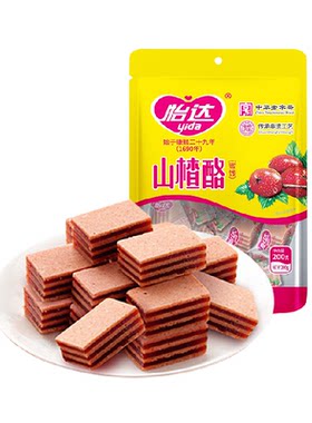 包邮怡达山楂酪蜜饯童年经典零食