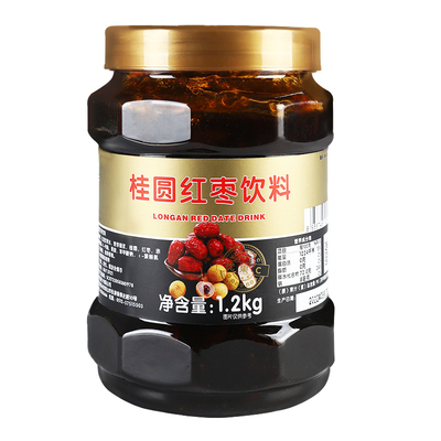 【果肉丰富鲜活桂圆红枣酱1.2kg
