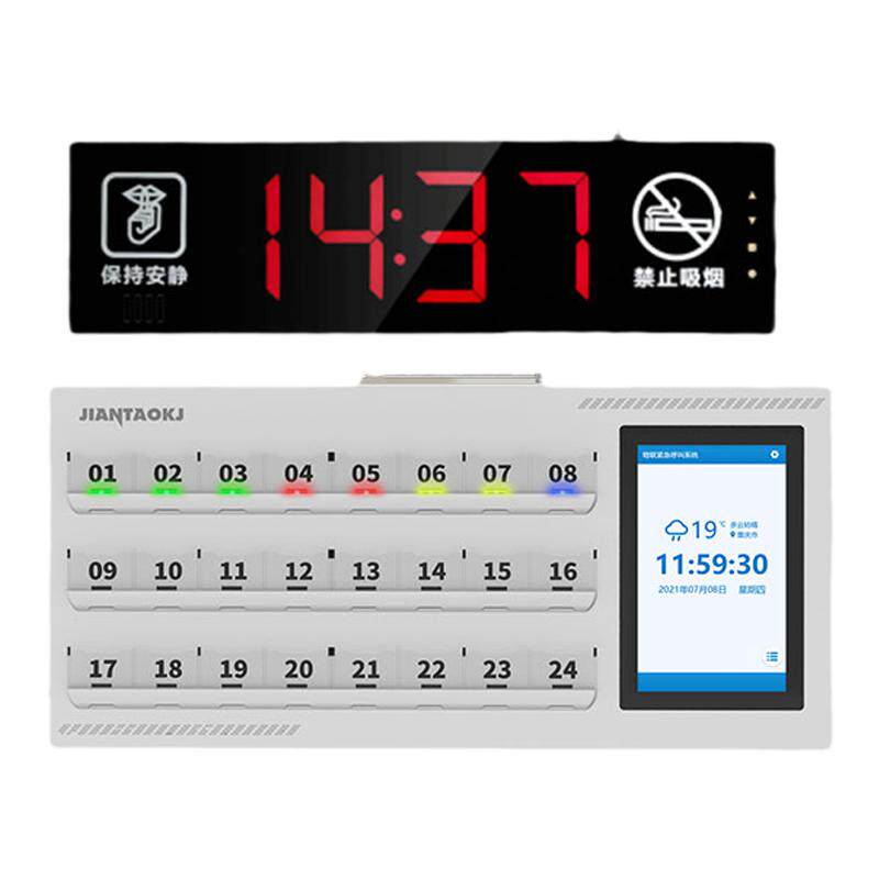 医院无线呼叫系统老年公寓养老院月子中心诊所病房医护床头服务铃护士站医用一键紧急按钮有线对讲远程呼叫
