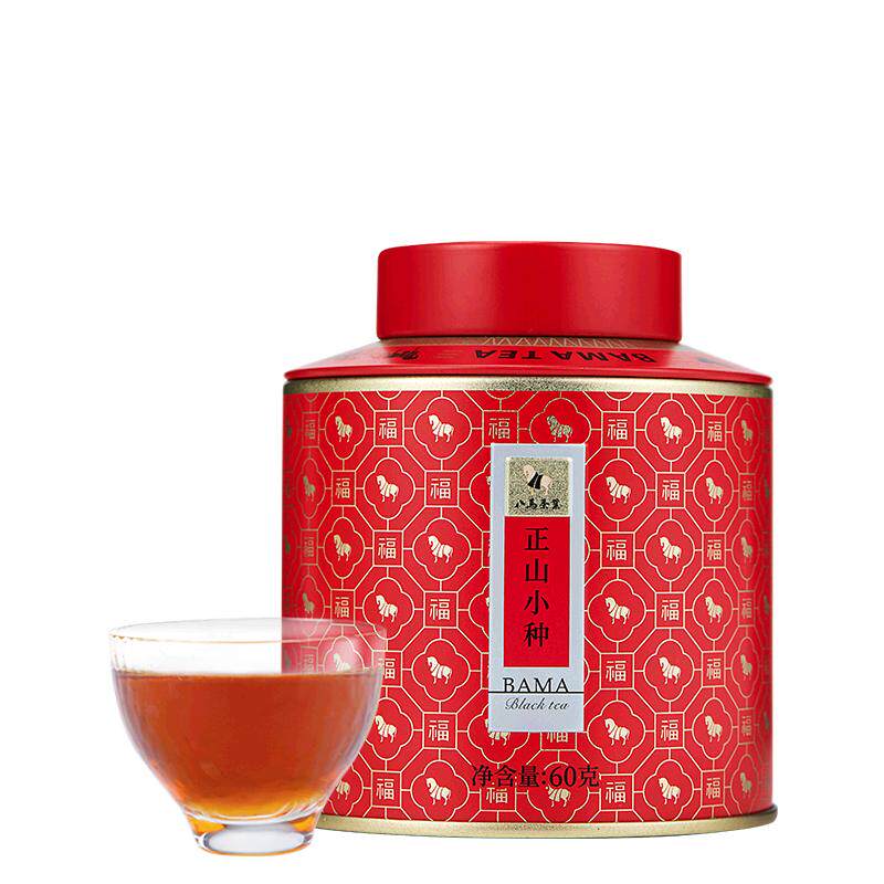 八马武夷红茶正山小种红茶60g