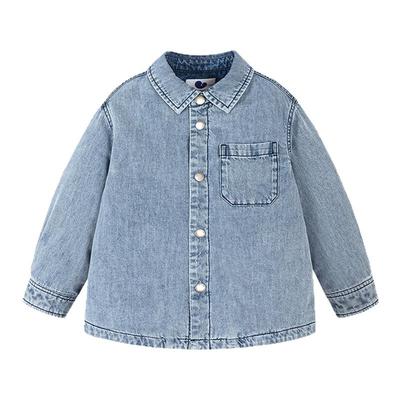 迷你巴拉巴儿童牛仔衬衫外套