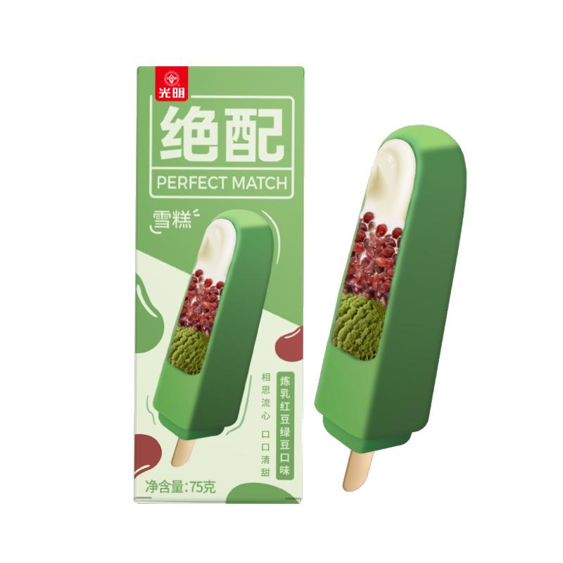 光明绝配炼乳红豆绿豆口味