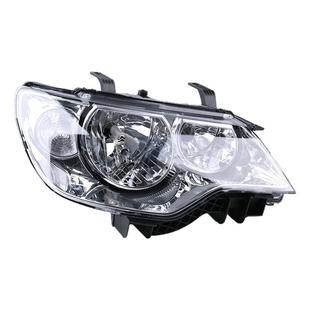 DEPO适配08雪铁龙13款新爱丽舍大灯总成前灯罩近光远光灯白底黑底