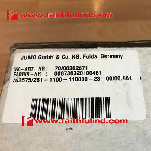议价Jumo00362671久茂全新温控器7035752811100DICON400