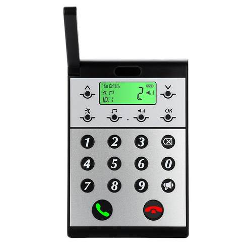 无线内部电话机办公室呼叫器语音对讲机呼唤器双向双工通话商务家用酒店宾馆楼宇对讲座机0资费老板呼叫秘书