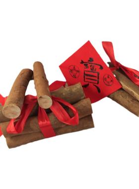 实木柴乔迁用柴装饰摆件柴入宅