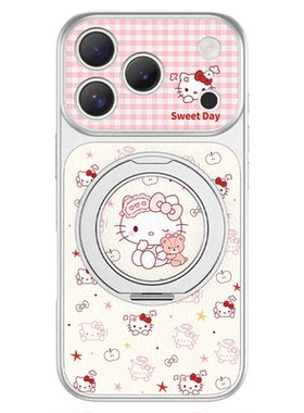 适用于苹果17promax新款支架手机壳iPhone17磁吸高级感16pr超好看皮质13软边女15独特可爱14外壳防摔保护套Az