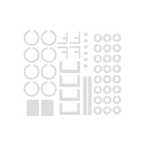 硅胶纳米五金膜适用于fendi芬迪小水桶包mini五金贴膜保护膜