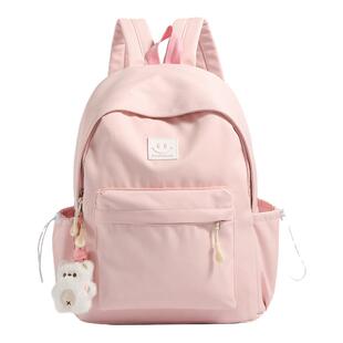 日本户外双肩包女新款旅行背包ins高颜值大学高中生书包初中女生