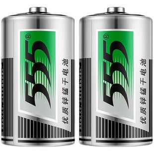 正品555大号电池1号电池耐用一号燃气灶热水器灶台煤气灶大容量