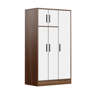 纵深55CM衣柜家用卧室出租房木质带抽屉带顶柜经济型简易柜子衣橱