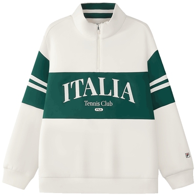 FILA斐乐男中大童套头卫衣