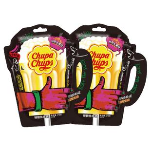 珍宝珠干杯乐棒棒糖啤酒杯14支 * 2袋桶装创意糖果