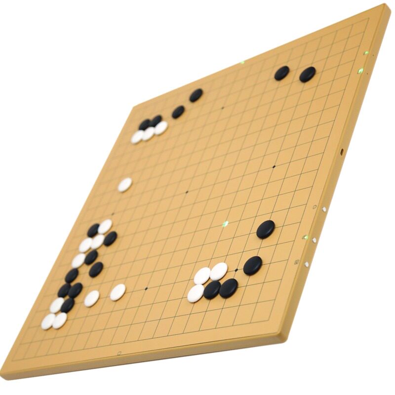 下棋新体验AI陪练棋盘涨棋看得见