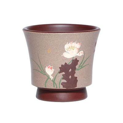 云禅尚陶全手工龙血紫泥主人杯