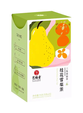 艺福堂桂花雪梨花茶水果茶小包装