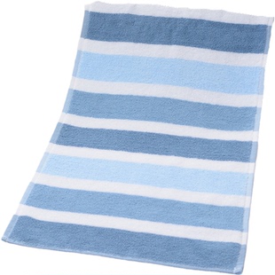 洁丽雅纯棉毛巾家用成人男女全棉偏小号洗脸毛巾条纹情侣中巾面巾