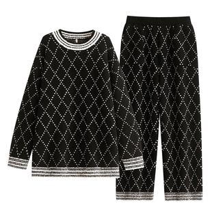 悦内半边绒睡衣男款冬季珊瑚绒加厚保暖家居服男生圆领高级感套装