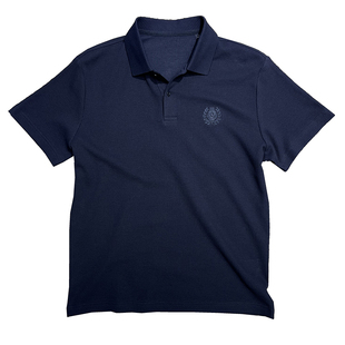华夫格品牌刺绣t恤短袖男翻领夏季休闲大码保罗polo衫男半袖衣服