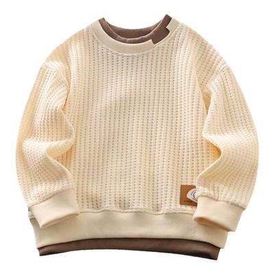 男童冬装加绒卫衣2025新款