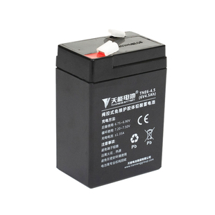 天能童车蓄电池6V4.5AH儿童挖掘机电动摩托车12伏电瓶3-FM-4 20HR